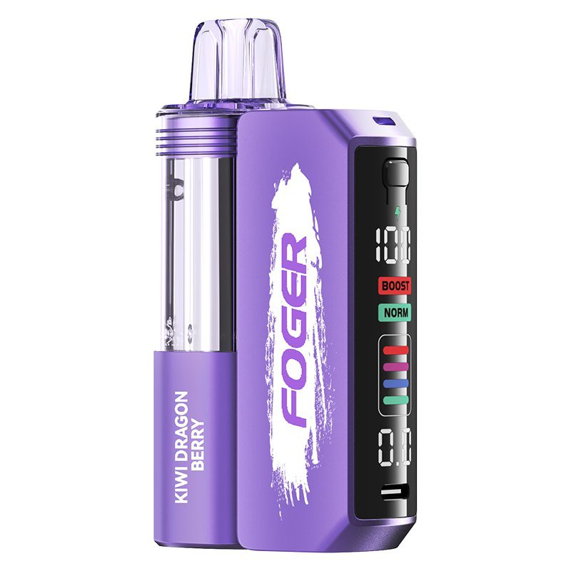 Kiwi Dragon Berry Foger Switch Pro Kit 30K with kiwi, dragon fruit, and berry flavors.