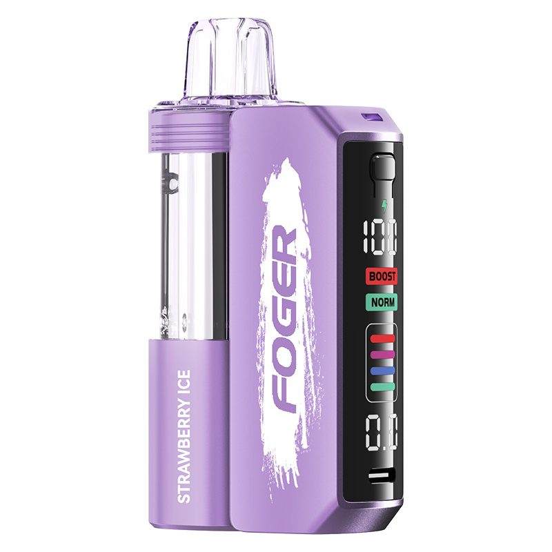 Strawberry Ice Foger Switch Pro Kit 30K with strawberry and ice flavor.