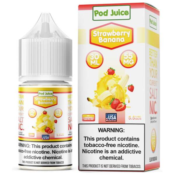 Strawberry Banana Pod Juice