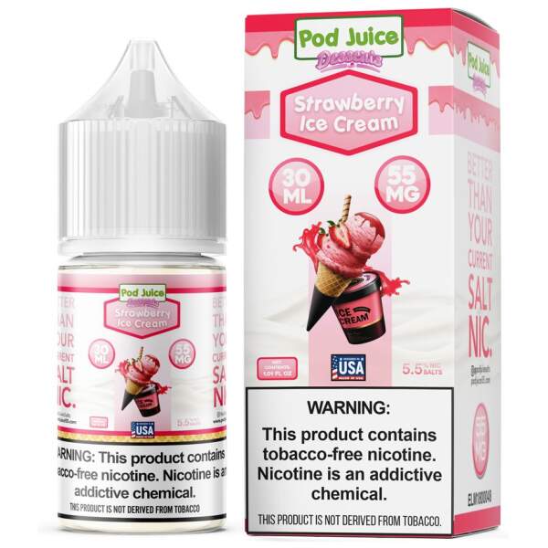 Strawberry Ice Cream Pod Juice