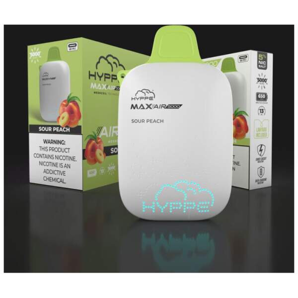 Sour Peach Hyppe Max AIR