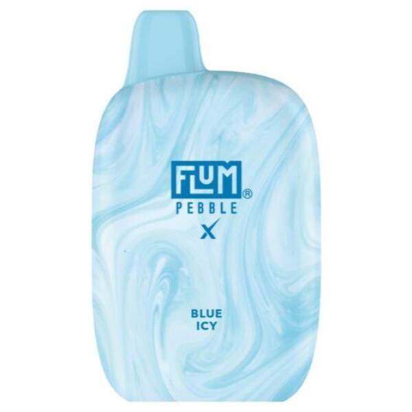 Blue Icy Flum Pebble