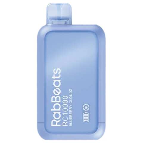 A 18ml Blueberry Cloudz RabBeats RC10000 e-liquid vape by Vape4Less.
