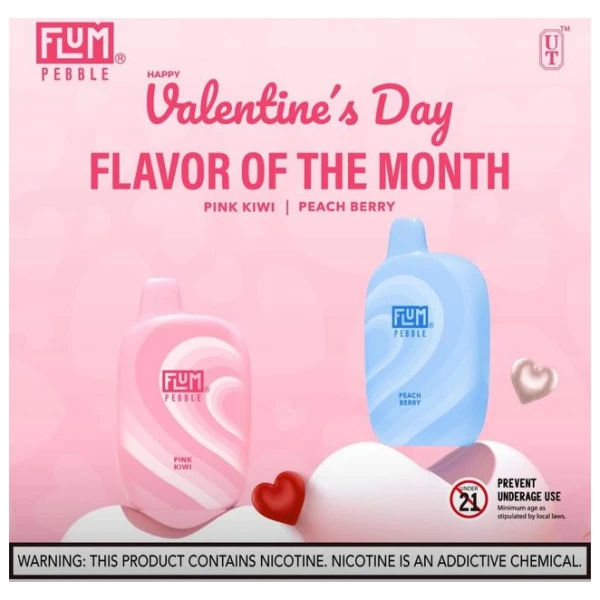 Peach Berry Flum Pebble