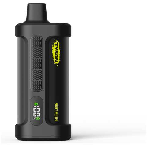 A 14ml Minty Melon Tyson Iron Mike 15000 by Vape4Less.