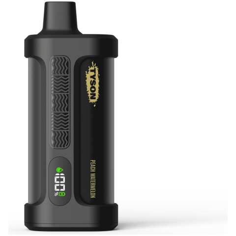 A 14ml Peach Watermelon Tyson Iron Mike 15000 by Vape4Less.