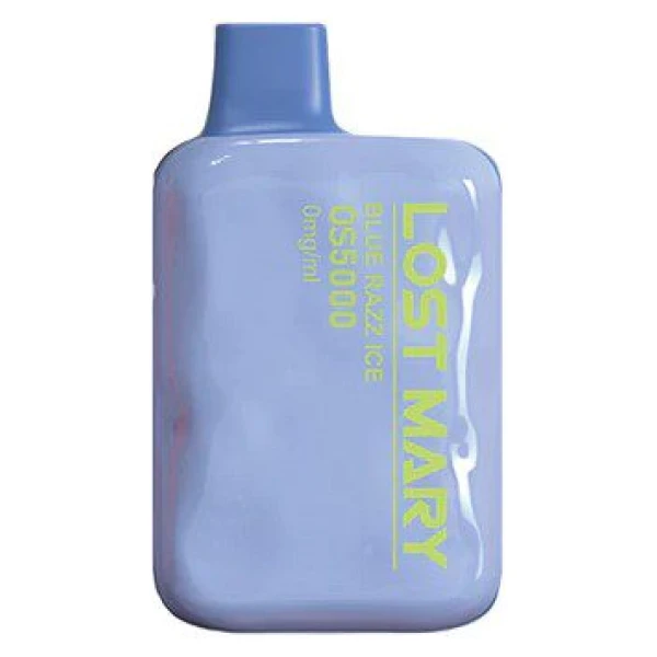 Blue Razz Ice Lost Mary OS5000 Zero Nic