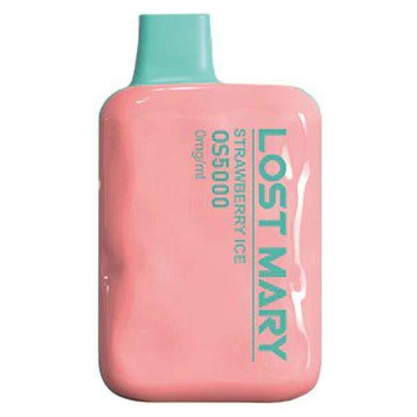 Strawberry Ice Lost Mary OS5000 Zero Nic