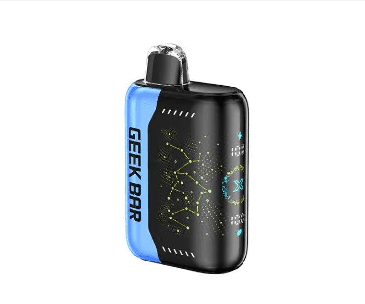 A 18ml Blue Rancher Geek Bar Pulse X 25k blue rancher flavor e-liquid by Vape4Less.