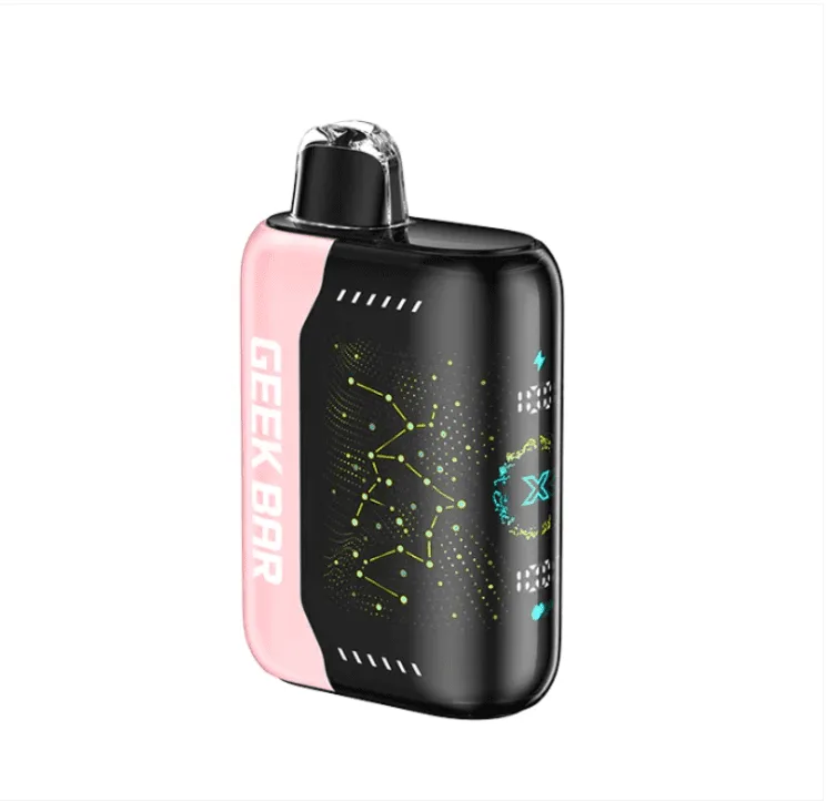 A 18ml Strawberry B-Pop Geek Bar Pulse X 25k strawberry b-pop flavor e-liquid by Vape4Less.