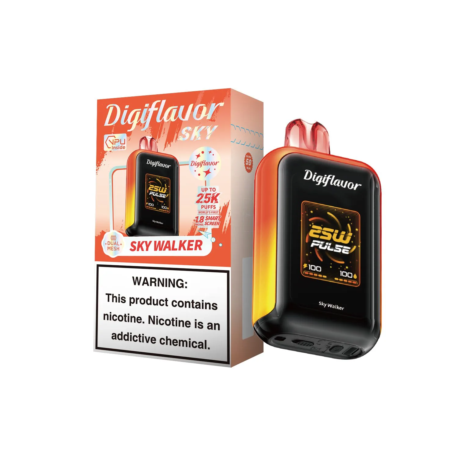 A 16ml Sky Walker Digiflavor Sky View 25k by Vape4Less.