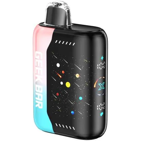 what flavors are in the pink and blue geek bar Pink & Blue Geek Bar Pulse X 25k 18ml (50mg)
