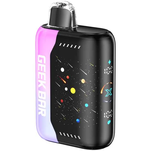 A 18ml Strawberry Watermelon Geek Bar Pulse X 25k strawberry watermelon flavor e-liquid by Vape4Less.