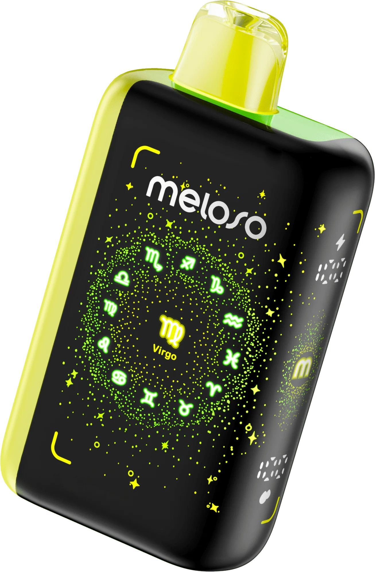 A 18ml Strawnana Ice Meloso Geek Bar 30K with sweet strawberry, banana, and icy menthol flavor. by Vape4Less.