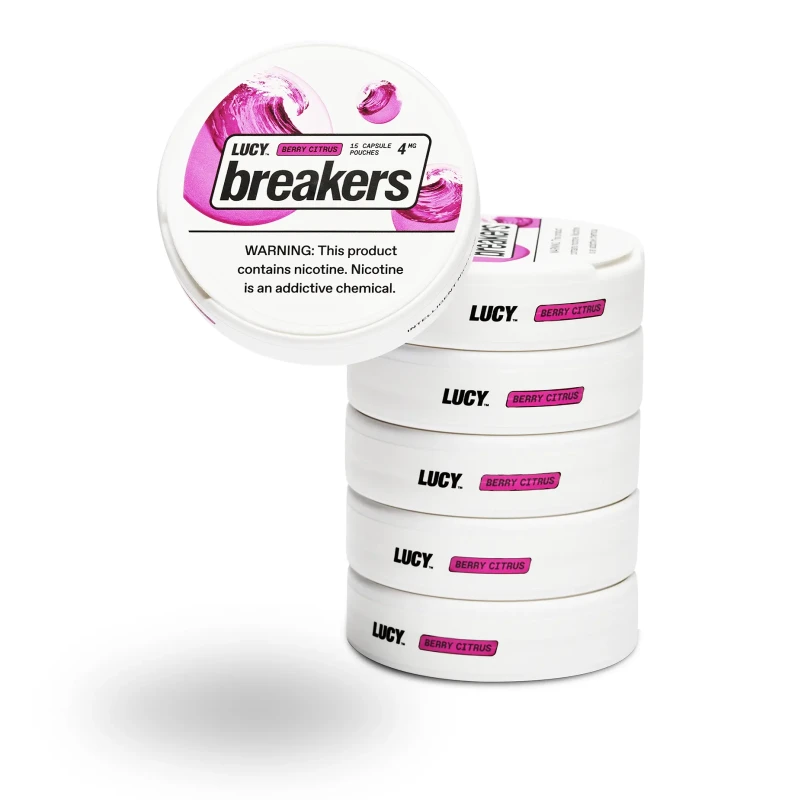 Lucy Breakers Berry Citrus – Nicotine Pouches with Berry and Citrus Flavor