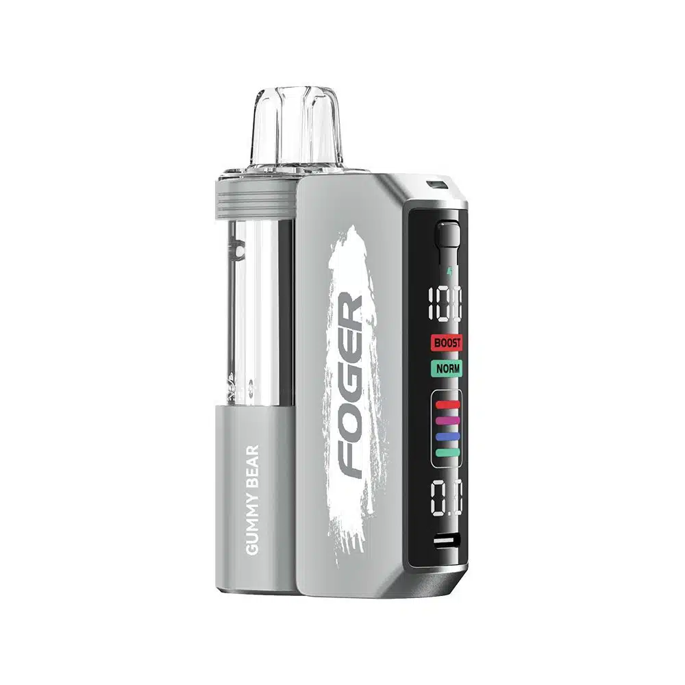 A Gummy Bear Foger Switch Pro Kit 30K with gummy bear flavor. by Vape4Less.