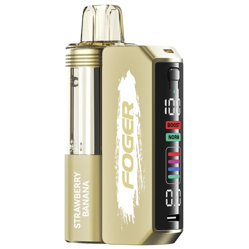 Strawberry Banana Foger Switch Pro Kit 30K featuring strawberry and banana flavors.