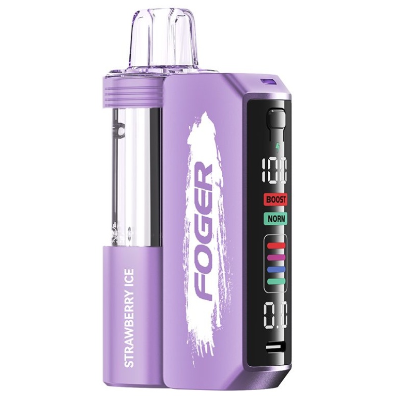 Strawberry Ice Foger Switch Pro Kit 30K with strawberry and ice flavor.