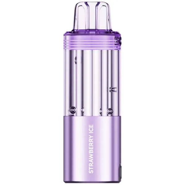 A Strawberry Ice Foger Switch Pro Pod 30K with strawberry and ice flavor. by Vape4Less.