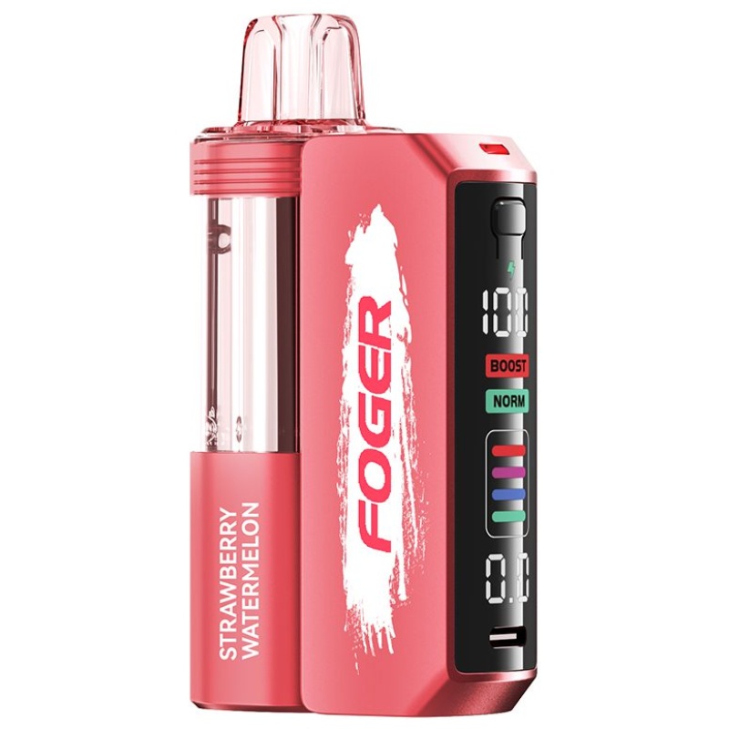 Strawberry Watermelon Foger Switch Pro Kit 30K with juicy strawberry and refreshing watermelon flavor.