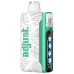 Miami Mint - Introducing Miami Mint by Adjust MyCool 40K, a refreshing fusion of cool mint and a crisp, icy breeze. This invigorating blend delivers a smooth, frosty vape with a long-lasting, minty freshness.