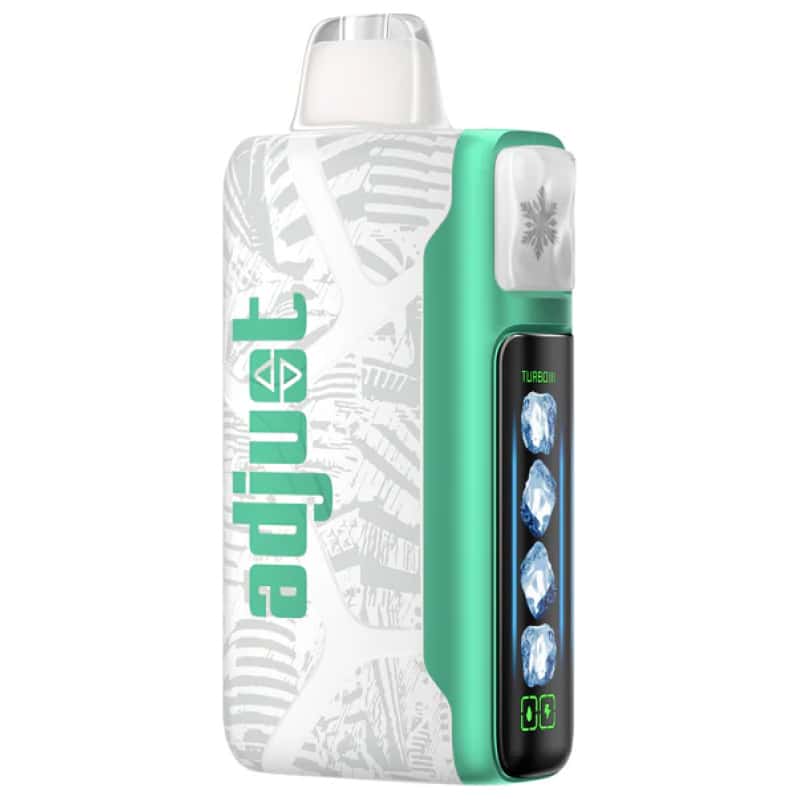 Miami Mint - Introducing Miami Mint by Adjust MyCool 40K, a refreshing fusion of cool mint and a crisp, icy breeze. This invigorating blend delivers a smooth, frosty vape with a long-lasting, minty freshness.