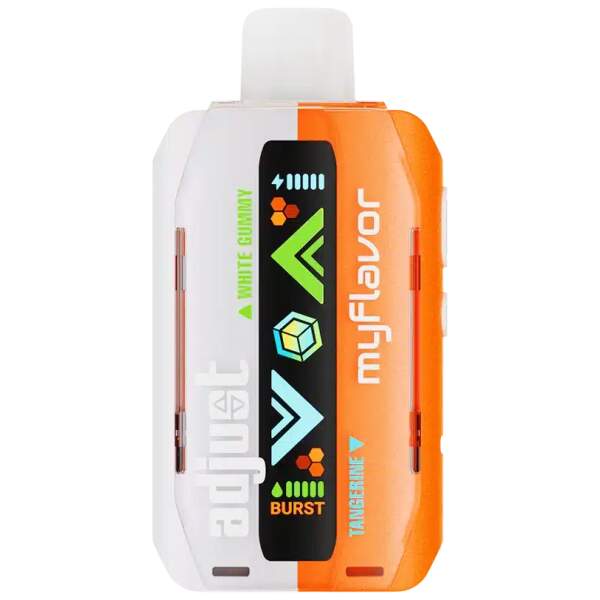 Tangerine White Gummy Adjust MyFlavor 40K – Tangy & Sweet Vape