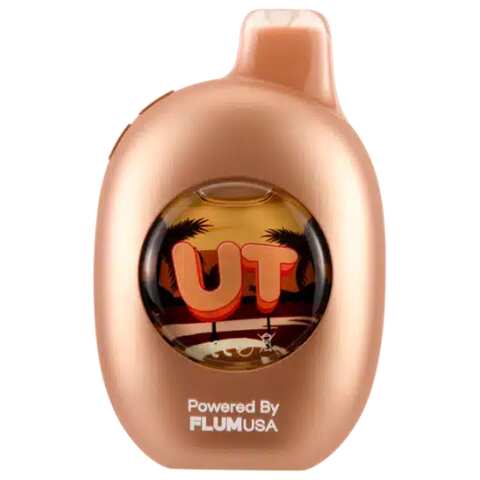 A 16ml Tobacco / Gold Tobacco UT 50K – Rich Dual Tobacco Disposable Vape by Vape4Less.