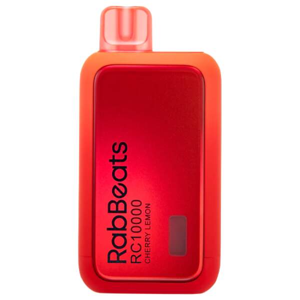 Cherry Lemon RabBeats RC10000 Flavor Description Flavor: Cherry Lemon – Rabbeats 10K blends bold cherry with zesty lemon in a refreshing salt nic formula. Enjoy up to 10,000 puffs in this rechargeable disposable with dual mesh coils and a smart display.