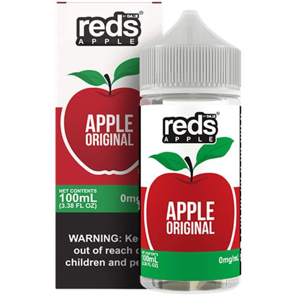Original Apple Reds 100ml e-liquid bottle
