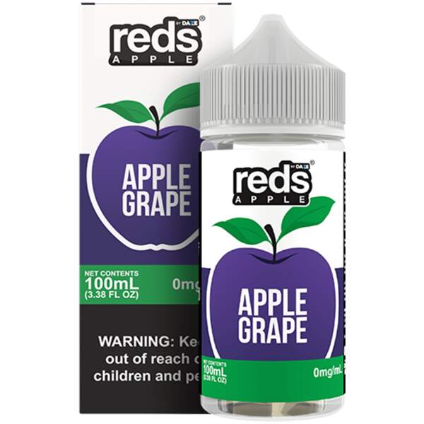 Grape Apple Reds 100ml vape juice bottle