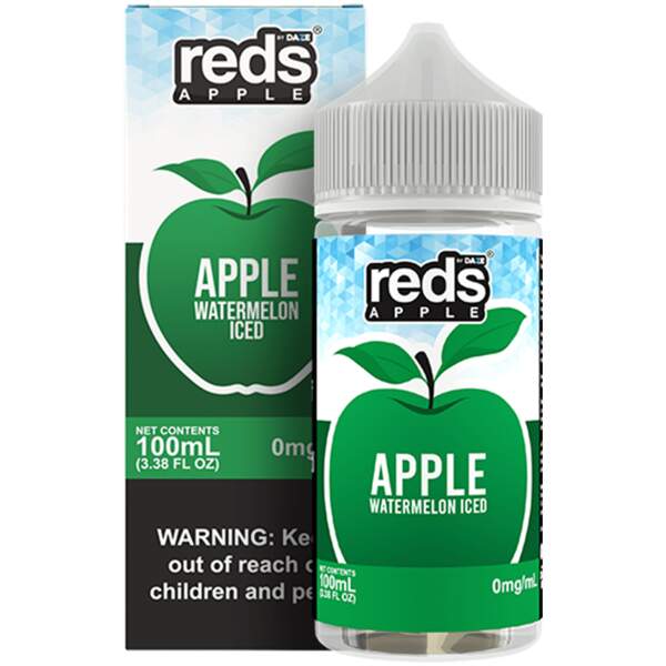 Watermelon Iced Apple Reds 100ml bottle