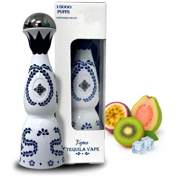 Passionfruit Kiwi Guava Ice Tequila Vape 15K disposable vape