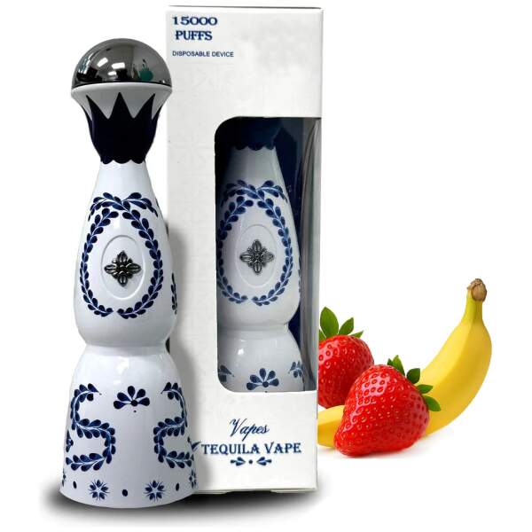 Strawberry Banana Tequila Vape 15K disposable
