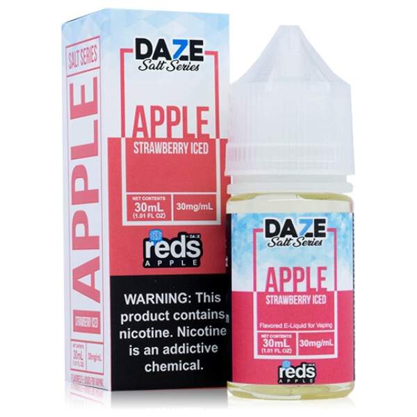 Strawberry Iced by Apple Reds SALT NIC bottle