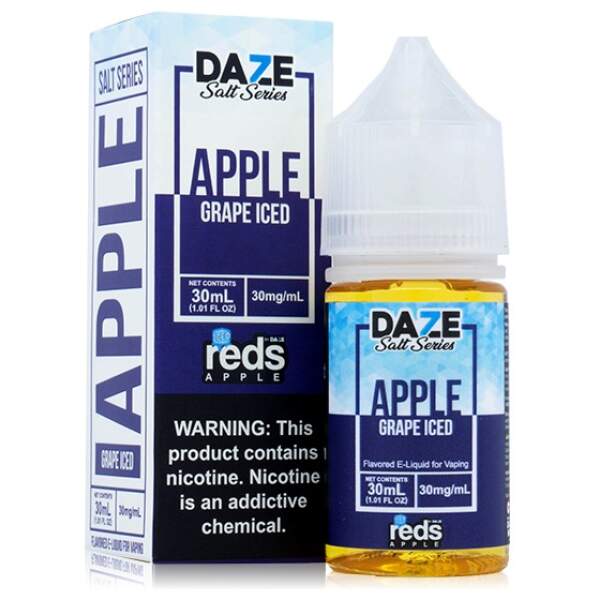 Grape Iced Apple Reds SALT NIC bottle