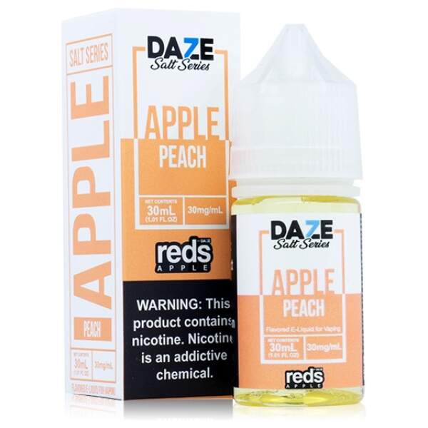 Peach Apple Reds SALT NIC bottle