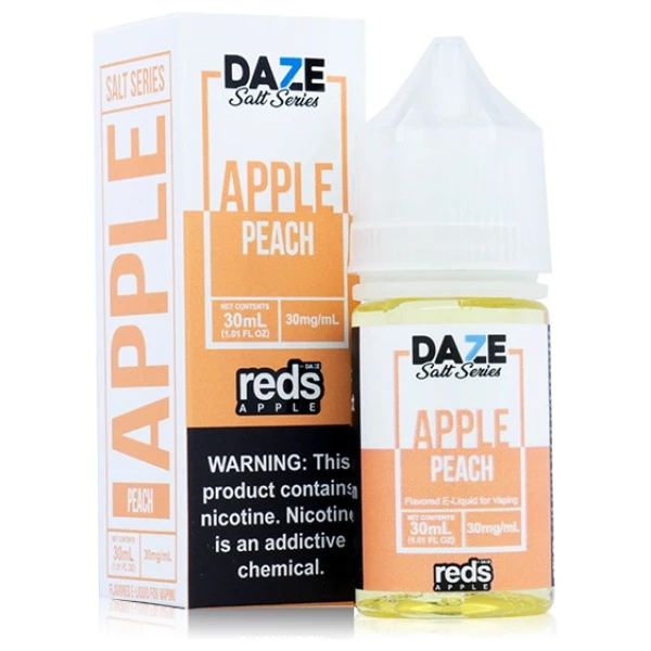 Peach Apple Reds SALT NIC bottle