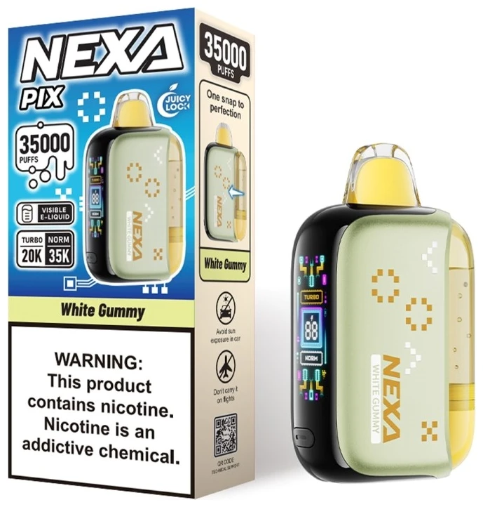 White-Gummy-Nexa-Pix-35K White Gummy Nexa Pix 35K