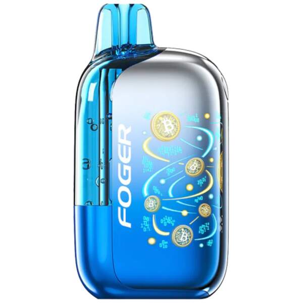 Blue Razz Ice Foger Bit 35K disposable vape 35000 puffs sweet tart blue raspberry candy menthol flavor