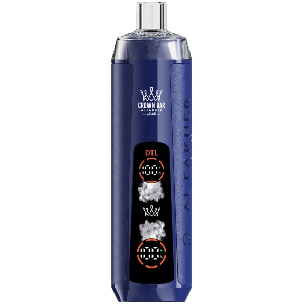 Berry Ice Al Fakher Crown Bar Pro 8000 DTL disposable vape mixed berries menthol