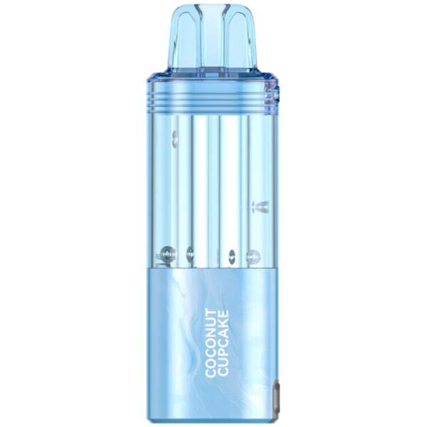 Coconut Cupcake Foger Switch Pro Pod 30K disposable pod showing coconut and cupcake graphic