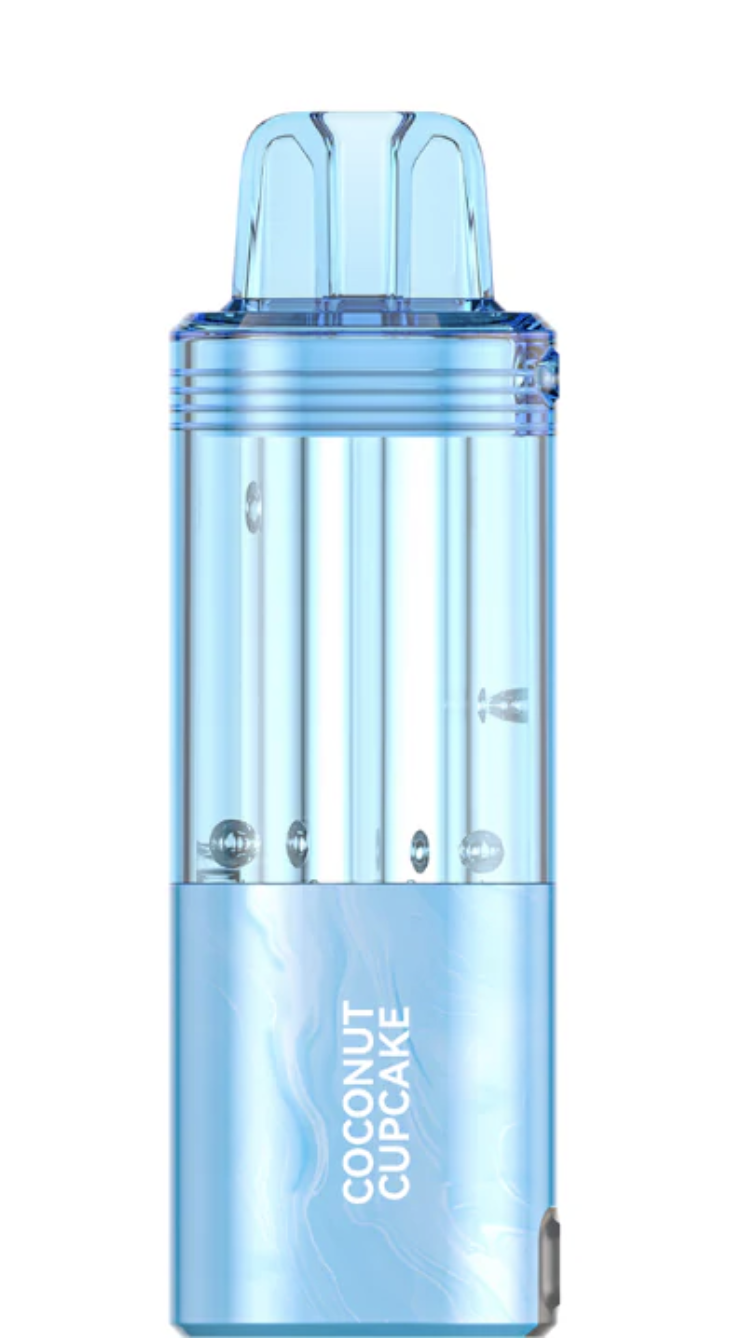 Coconut Cupcake Foger Switch Pro Pod 30K disposable pod showing coconut and cupcake graphic