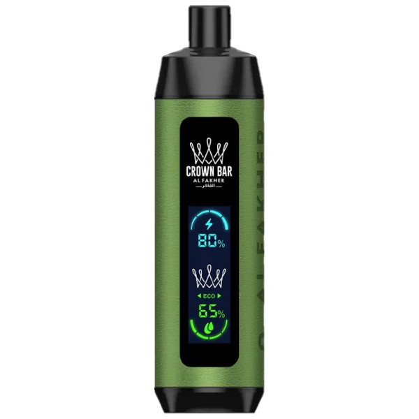 Menthol Al Fakher Crown Bar 8000 Pro DTL disposable vape pure mint cooling