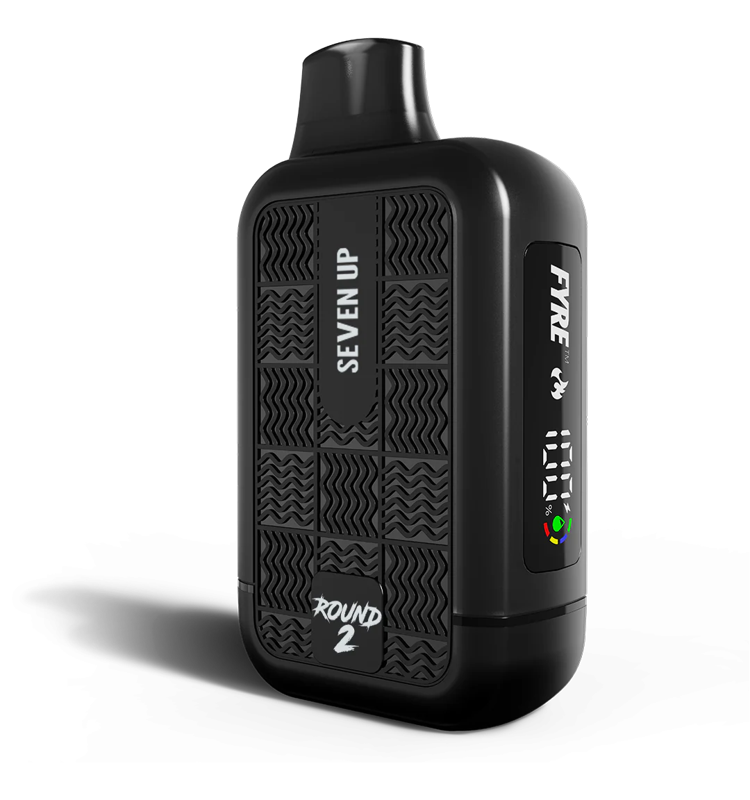 Seven Up Tyson 2.0 Heavy Weight disposable vape with lemon and lime soda-inspired design on the body.
