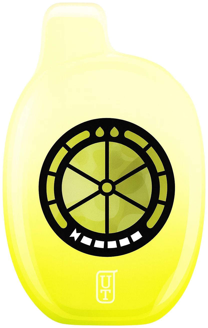 Strawnana : Gelato Ut 50K Strawnana / Gelato UT 50K disposable vape with strawberry, banana, and gelato imagery on a sleek modern device.