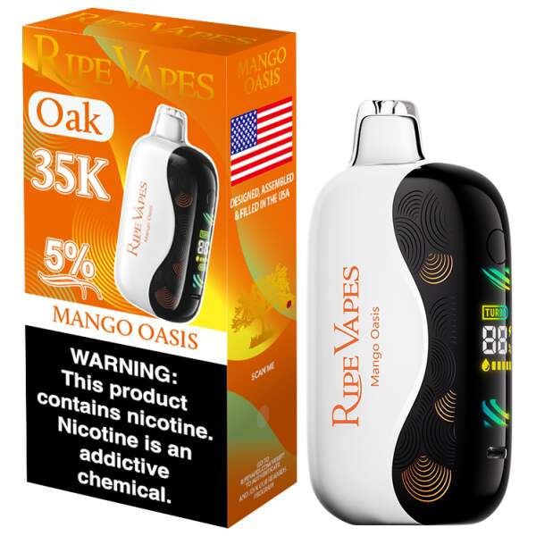 Mango Oasis Ripe Vapes Oak 35K - Box