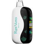 Mint Ice Oasis Ripe Vapes Oak 35K disposable vape with mint leaves and icy graphic accents.