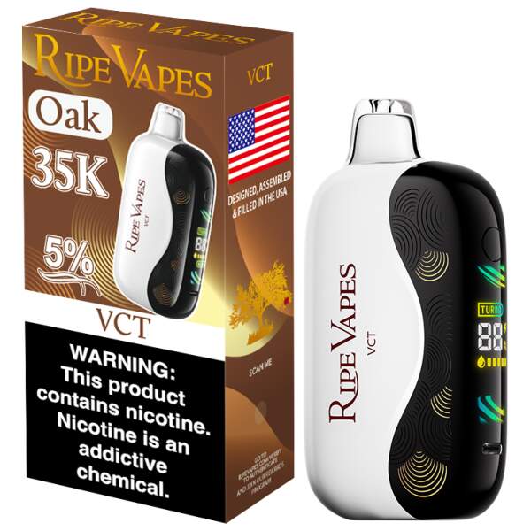 VCT Oasis Ripe Vapes Oak 35K - Box