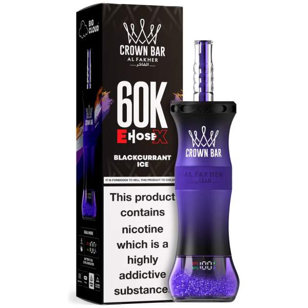 Al Fakher Crown Bar E Hose X 60k Disposable Vape